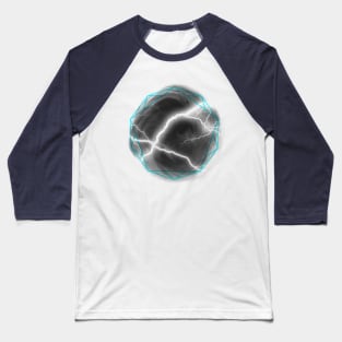 Lightning Geometry Baseball T-Shirt